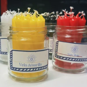 Velas pequeñas de colores