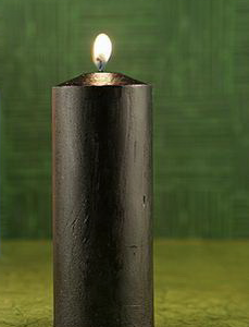 Velón Negro/ limpieza energetica