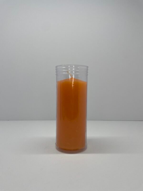 Velón Naranja/energia alegria