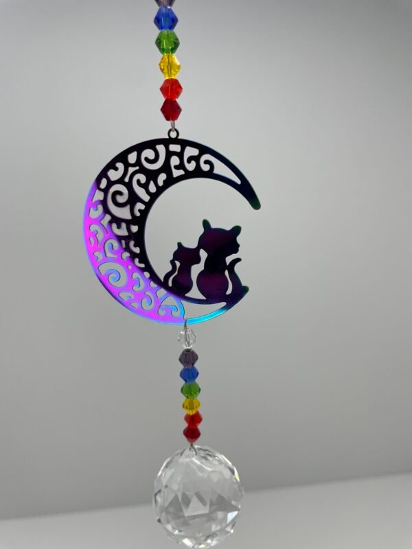 COLGANTE FEN SHUI LUNA GATOS