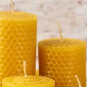 velas de miel grandes