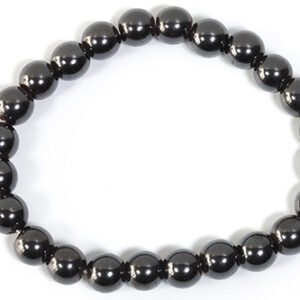 PULSERA HEMATITE INMANTADA 8MM