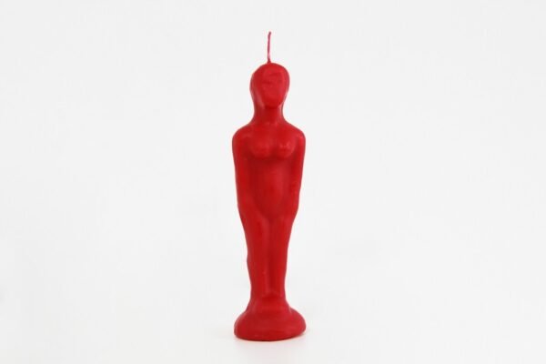 vela Mujer Rojo